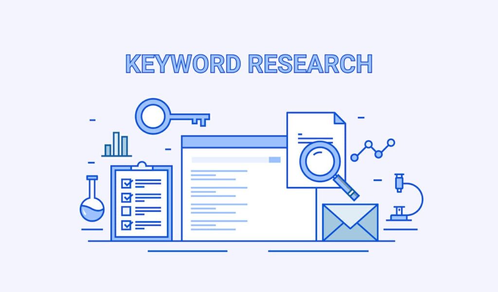 Conduct strategic keyword research
