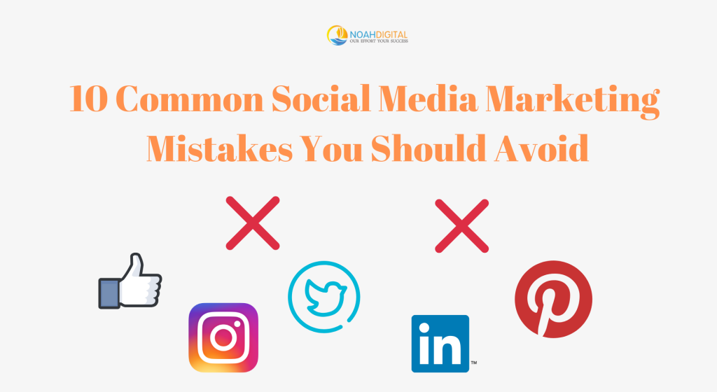 social media marketing mistakes